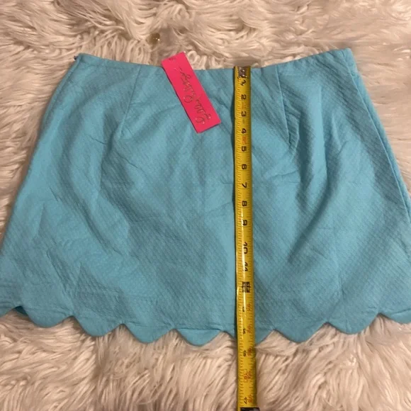 Lilly Pulitzer Kaylie Skorts size 4 brand new with tags beautiful blue Ibiza - Picture 7 of 12